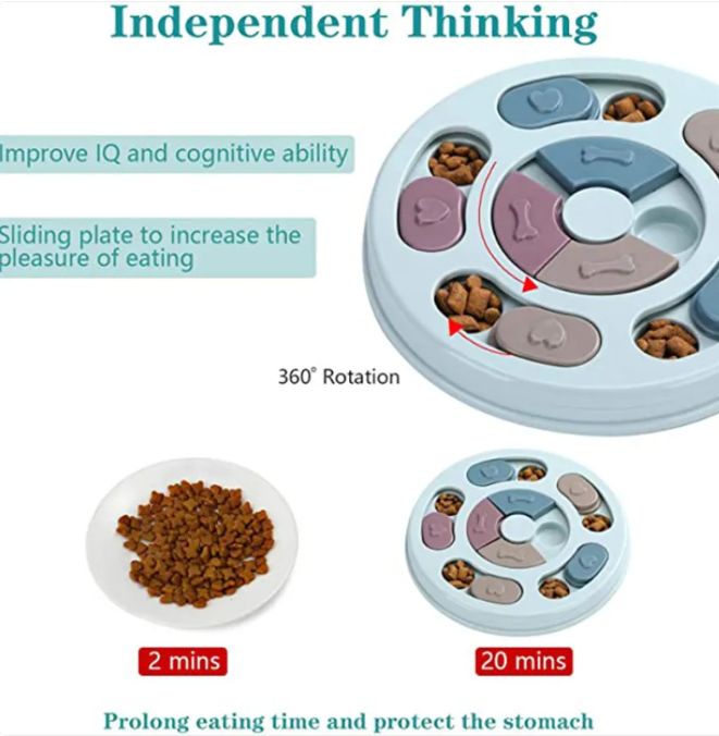 PawPuzzle Slow Feeder Bowl