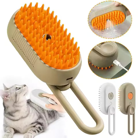 SteamSoothe Pet Brush